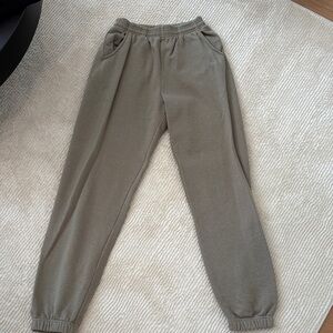 Casual Olive Jogger Pants